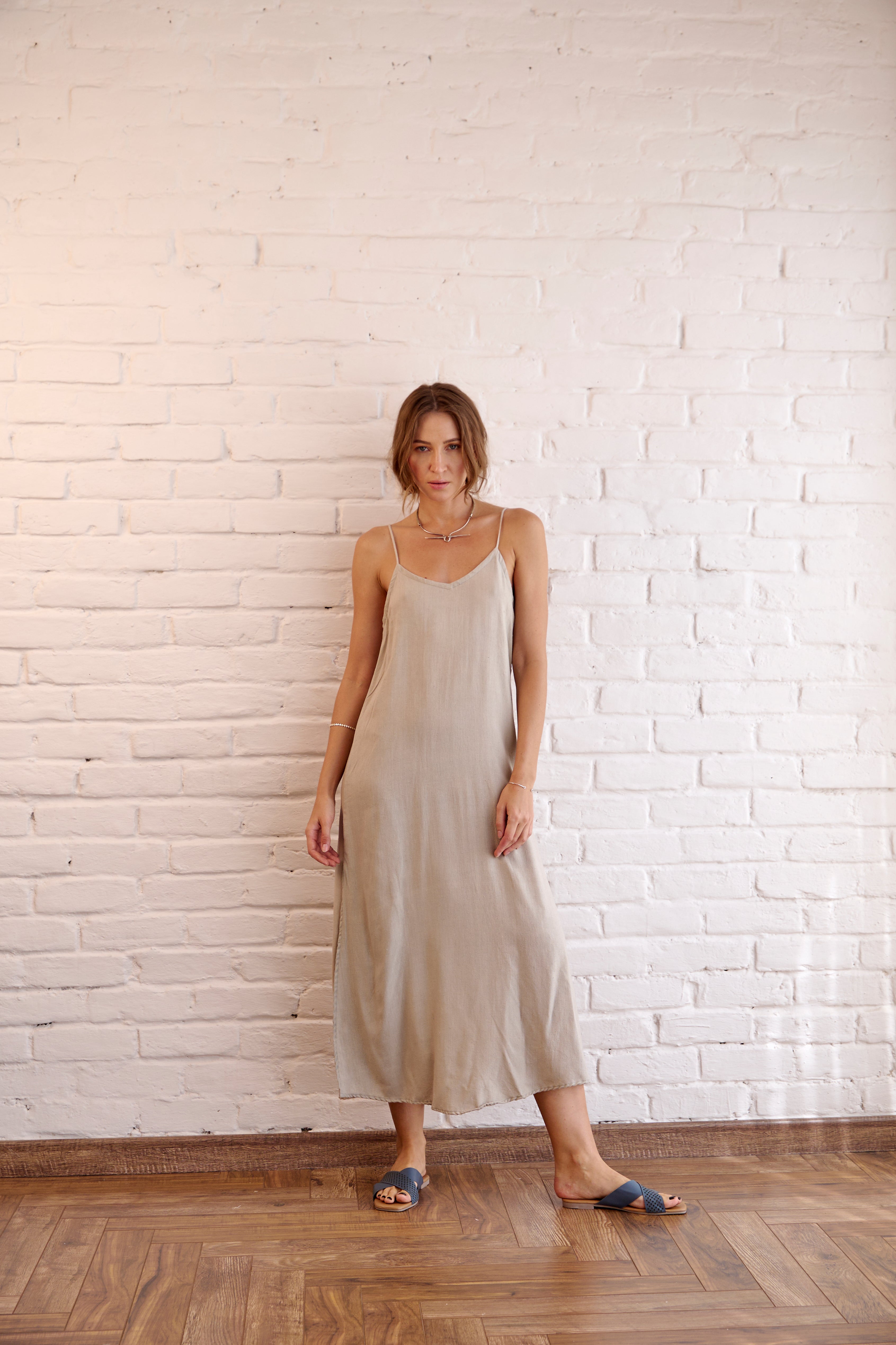 Willow Slip Dress | Mist