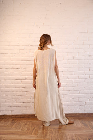 Sandal Dress | Ivory