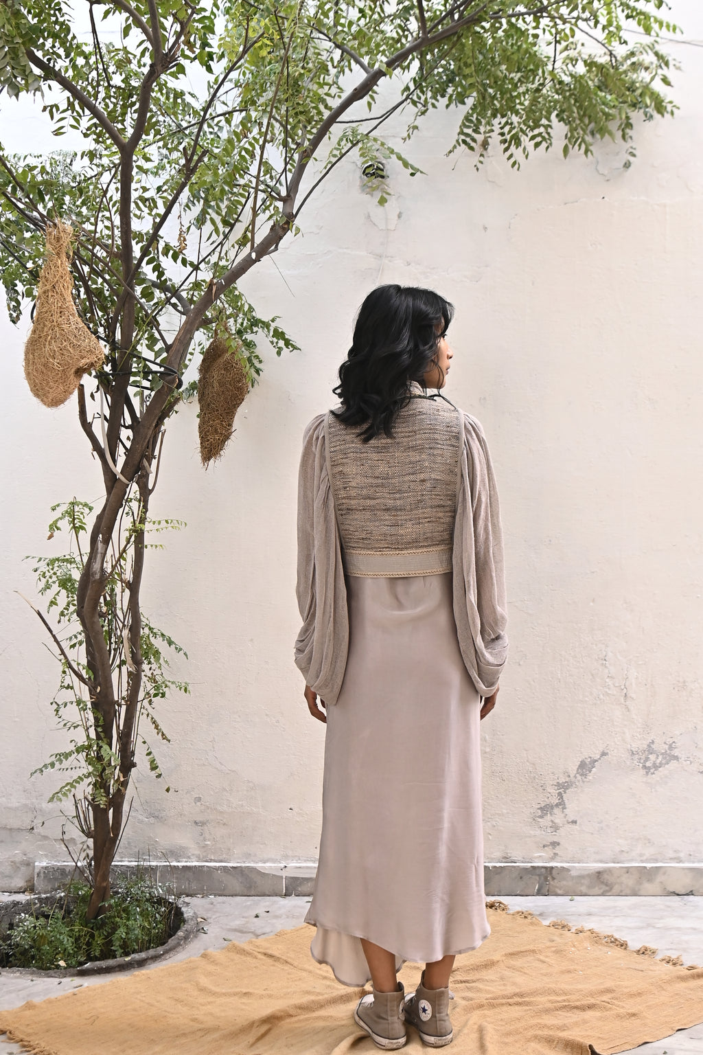 100% Raw Silk Meraki Jacket from Savannah Collection by the White Raven Women Clothing