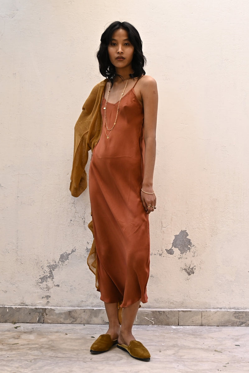 Raw Silk Gauze Hewa Kimono from Savannah Collection by The White Raven Women Clothing