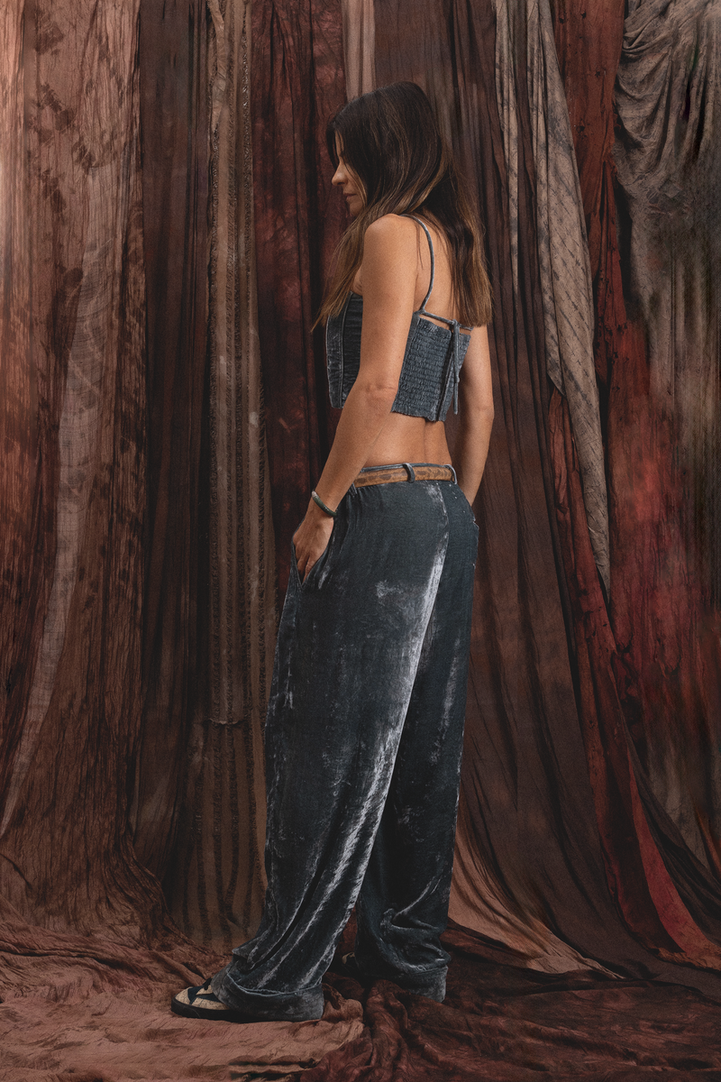 Velvet Pants – Indigo