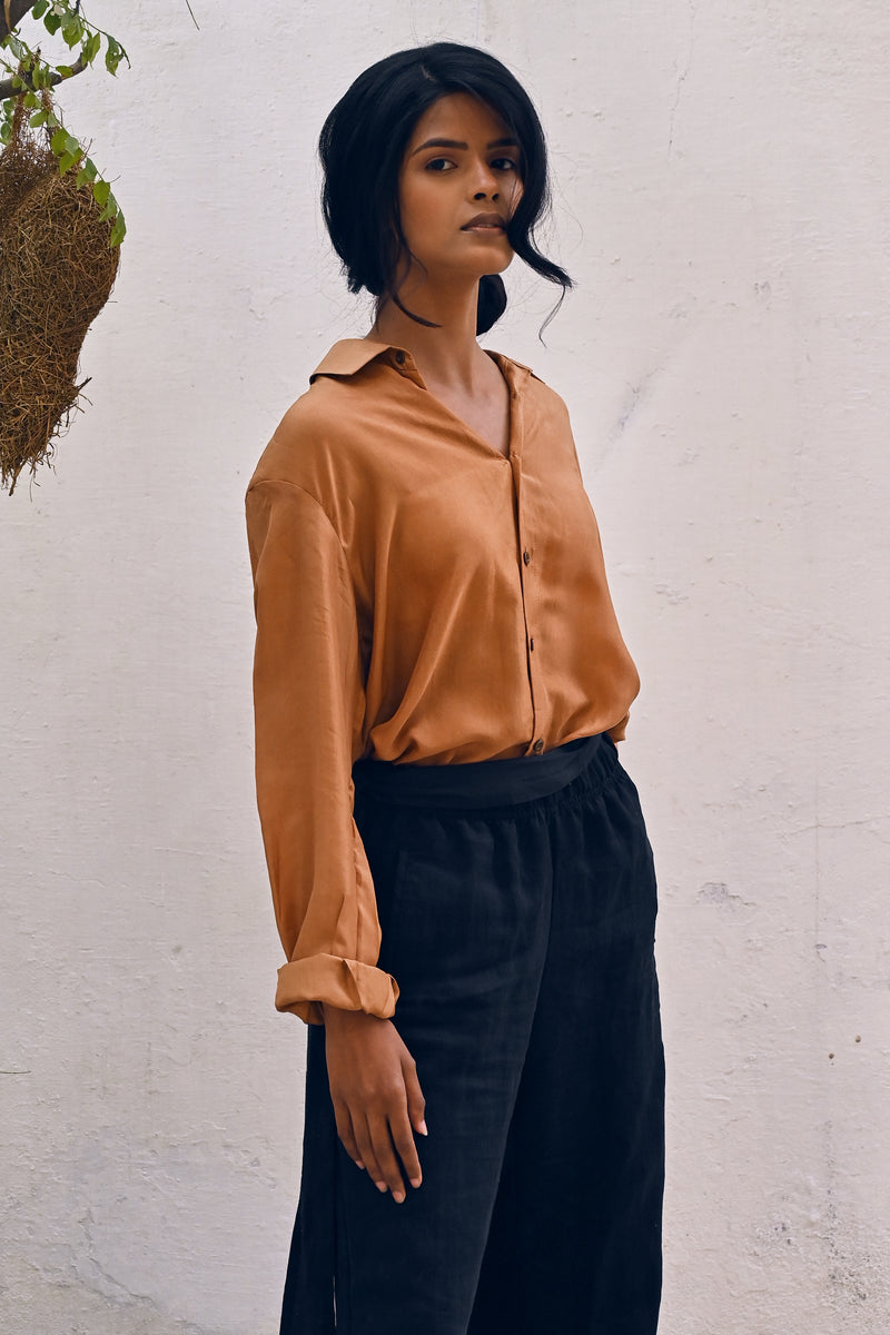 Habutai Shirt | Copper