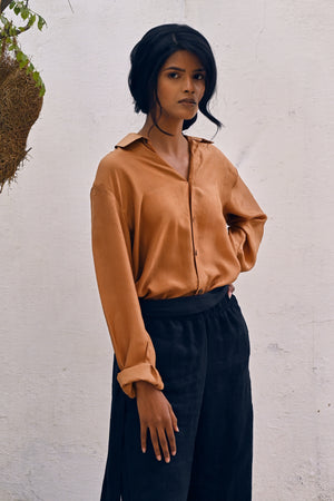 Habutai Shirt | Copper