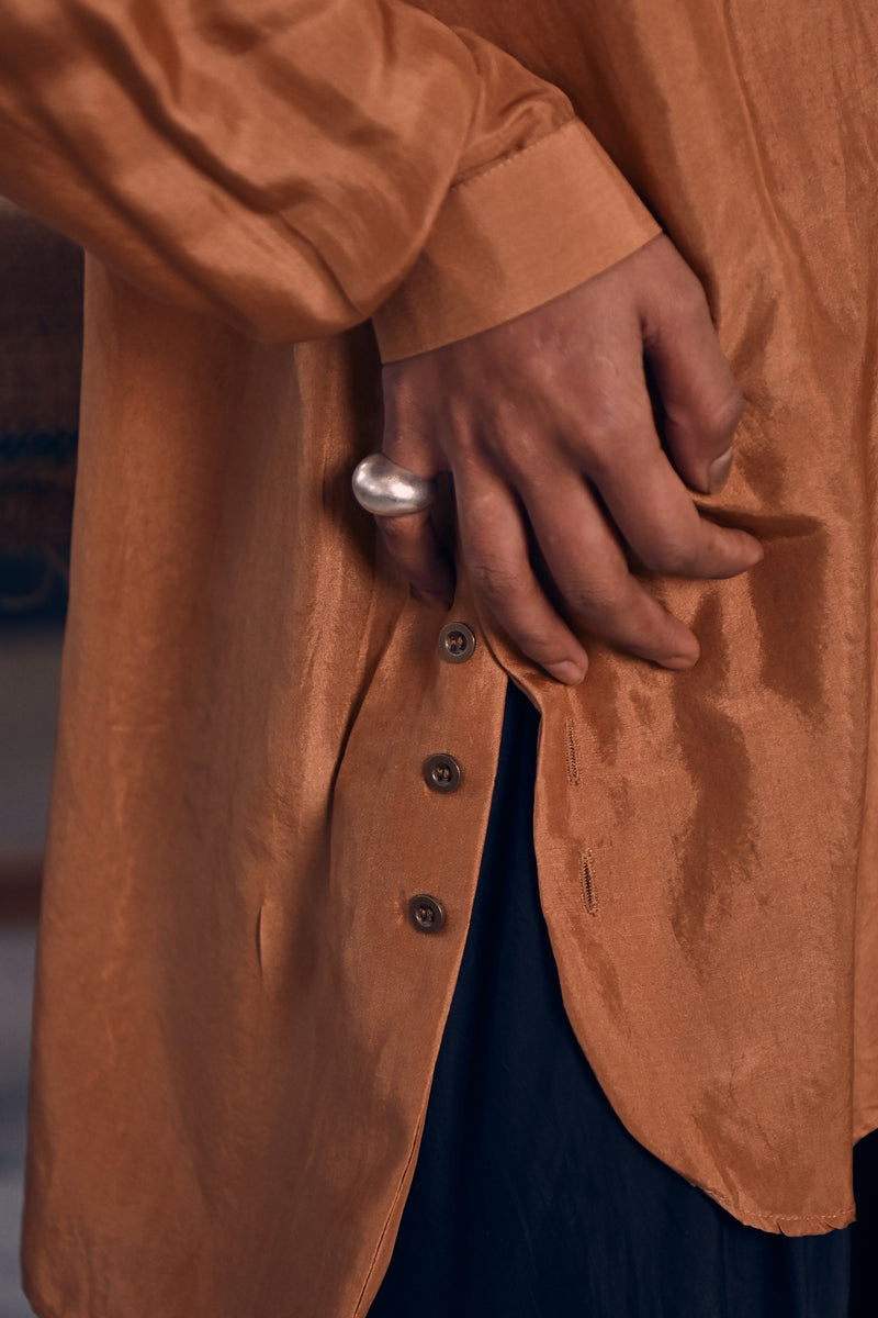 Habutai Shirt | Copper