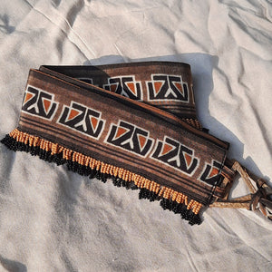 Beaded belt Datura from Savannah Collection by The White Raven Women Clothing