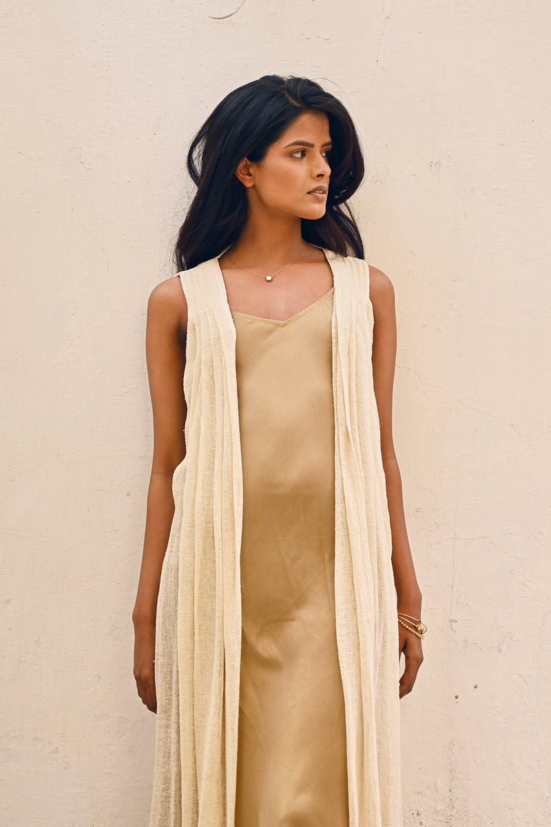 100% Raw Silk Aura Wrap from Savannah Collection by The White Raven Women Clothing