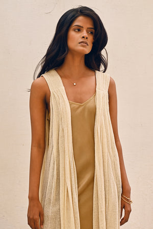 100% Raw Silk Aura Wrap from Savannah Collection by The White Raven Women Clothing